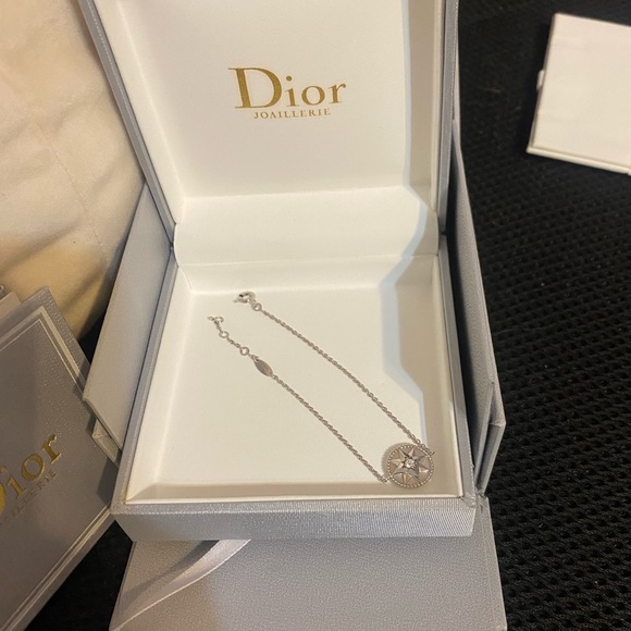 Christian Dior Rose des Vents mother of pearl bracelet - Picture 3 of 5